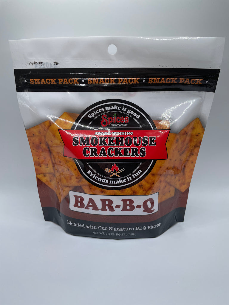 Smokehouse Crackers - Bar-B-Q 3.5 oz Bag