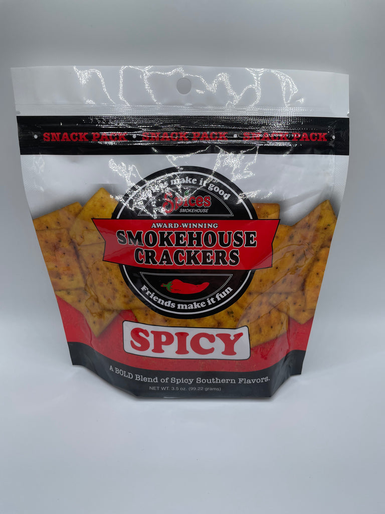 Smokehouse Crackers - Spicy 3.5 oz Bag