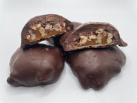 Dark Chocolate Pecan Caramel Delights