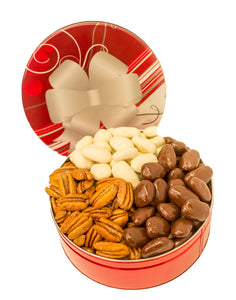 JR GIFT TIN CHOCOLATE AND ROASTED TRIO
