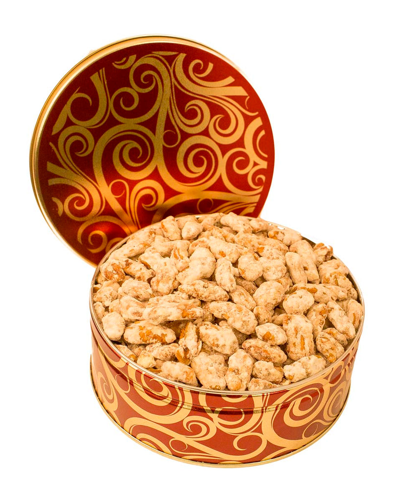 FROSTED PECAN GIFT TIN